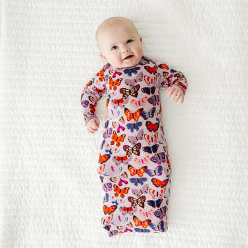 Butterfly Kisses Infant Gown