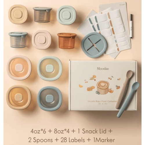 Silicone Baby Food Containers