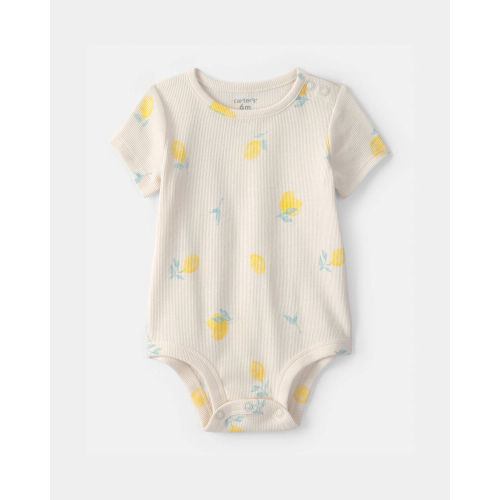 Baby Lemon Graphic Bodysuit - Ivory | Carter’s Oshkosh Canada