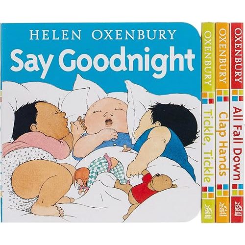 Baby Love (Boxed Set): A Board Book Gift Set/All Fall Down; Clap Hands; Say Goodnight; Tickle, Tickle Board book – Illustrated, December 22, 2009