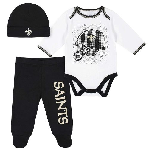Gerber Unisex Baby NFL Team Footed Pant and Bodysuit Gift Set