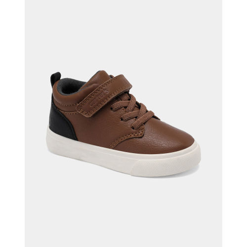 Toddler Boy High-Top Casual Shoes - Brown - Carter's | Carter's