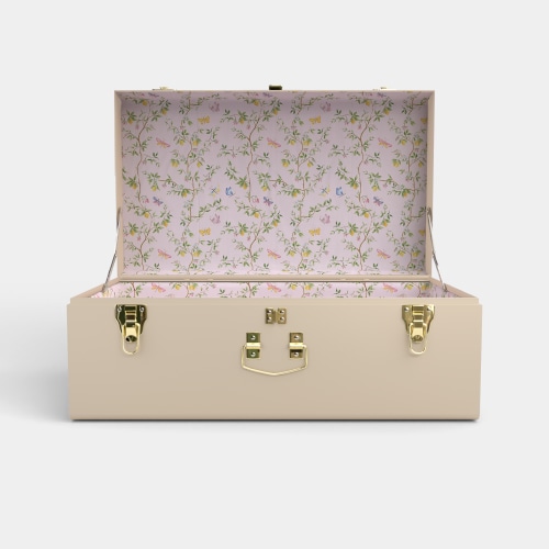 Girl Grand Trunk | Best Seller - Beige / Sylvia’s Summer / Embroidery