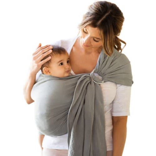 Ring Sling Double Gauze Baby Carrier
