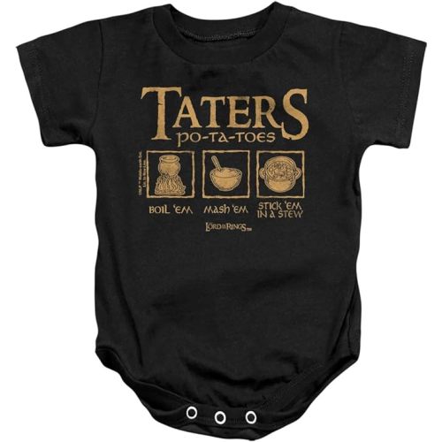 Popfunk Lord of the Rings Taters Unisex Infant Snap Suit for Baby