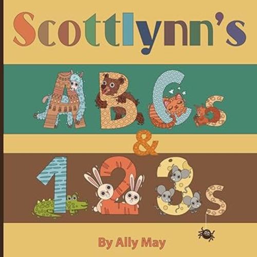 Scottlynn's ABCs and 123s: Adorable Animal Alphabet and Numbers is a perfect gift for baby showers, birthdays, and holidays.