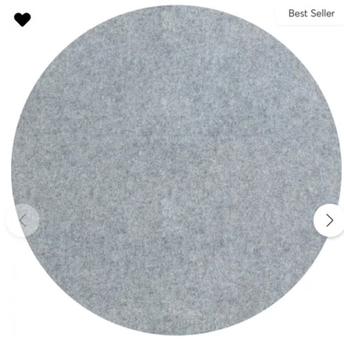 3' x 3' Round Everyday Performance Rug Pad | Rugs.com