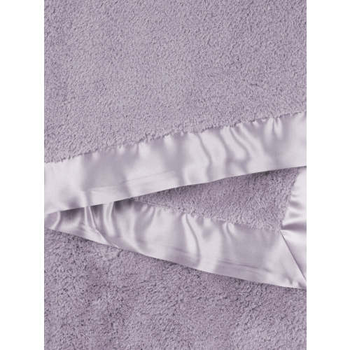 Chenille Baby & Toddler Blanket (29" x 35") - Lavender, White & Cornflower