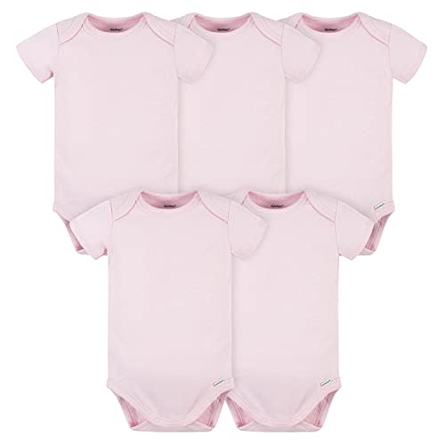 Gerber Baby 5 Pack Onesies Multi-packs Bundle Interlock 180 Gsm
