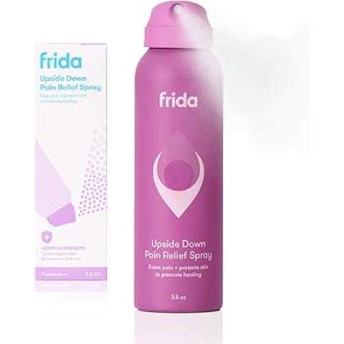 Frida Mom Anesthetic Spray, Hospital Strength Benzocaine and Glycerin for Instant Relief and Healing, Dermatologist Tested, with Aloe and Witch Hazel, Postpartum Essentials, 3.5oz