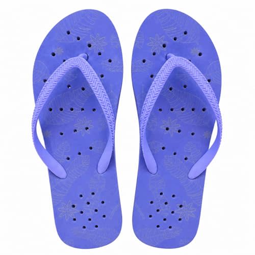 Shower Shoes Womens Quick Dry Arch Support Flip Flops | Darin Holes Comfortable Non Slip Beach Lightweight Thong Sandalas