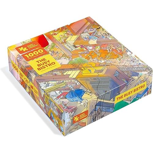 The Busy Bistro • 1000 Piece Jigsaw Puzzle from The Magic Puzzle Company • Series Two