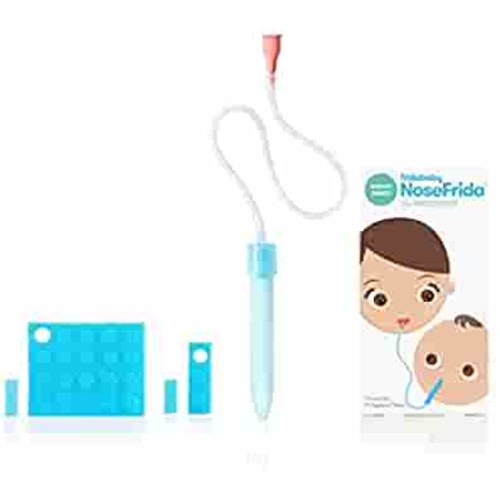 Baby Nasal Aspirator NoseFrida the Snotsucker with 24 Extra Hygiene Filters by Frida Baby