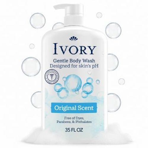 Ivory Mild & Gentle Body Wash - Original Scent - 35 fl oz: Paraben-Free, Silicone-Free, Phthalate-Free, For Normal/Combination Skin