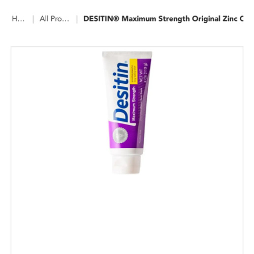 DESITIN® Maximum Strength Original Zinc Oxide Paste