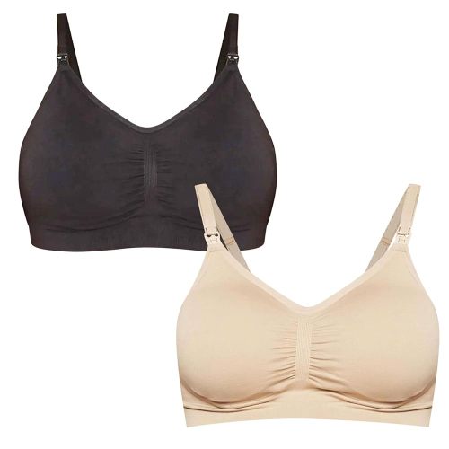 Motherhood Maternity Womens Busted Seamless Clip Down Nursing Full Coverage Bra