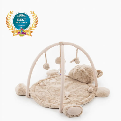 Bear Playmat & Gym | Beige