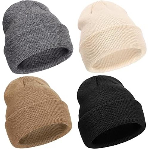 AQOKKA Baby Beanies Toddler Winter Hats Soft Infant Knit Hat for Baby Boys Girls Warm Caps Beanies Cold Weather