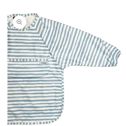 The Grayson Long Sleeve Bib - Brush Stripes – Calla and Friends