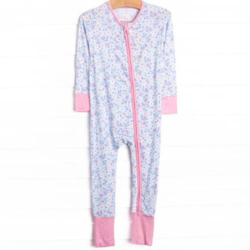 Daisy Dreamer Bamboo Zippy Pajama, Blue – Stitchy Fish