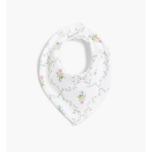 The Bandana Bib - Pastel Trellis