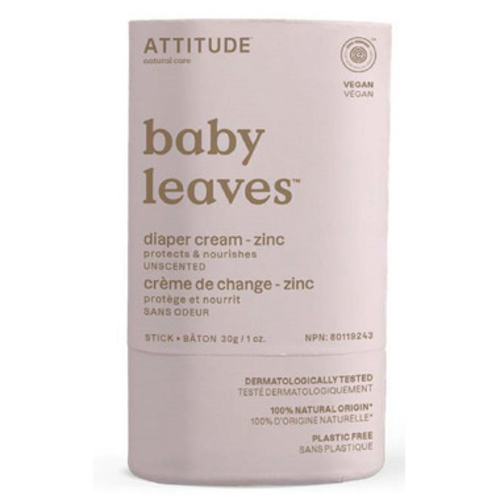 ATTITUDE Baby Leaves Diaper Cream Unscented