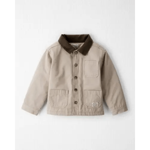 Toddler Organic Cotton Twill Barn Jacket - Little Planet | Carter's