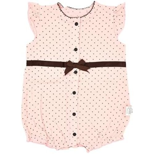 Baby Girl Clothes 100% Cotton Summer Outfits Ruffle Sleeveless Romper