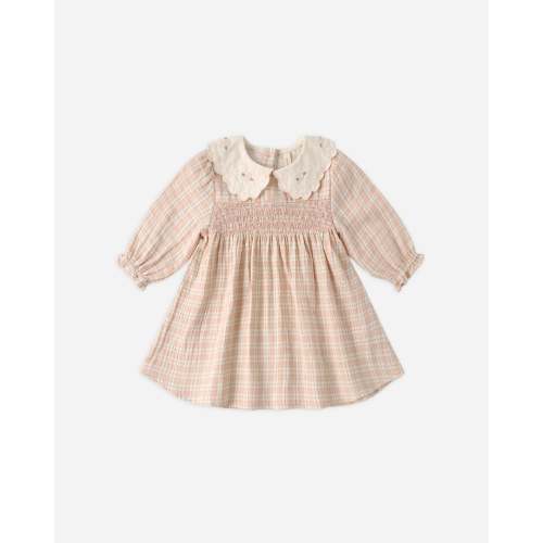 Callie Dress Pink Plaid