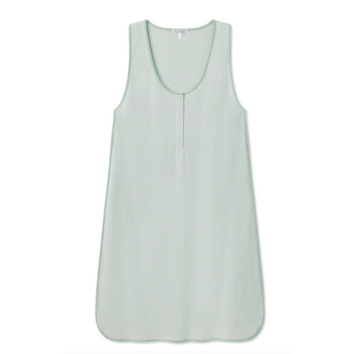 Lake Green Maternity Tank Gown