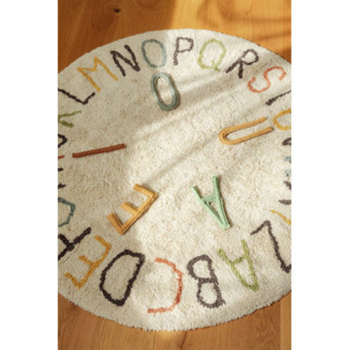 Lorena Canals Washable Play Rug ABC Colour And Letters - Wayfair Canada