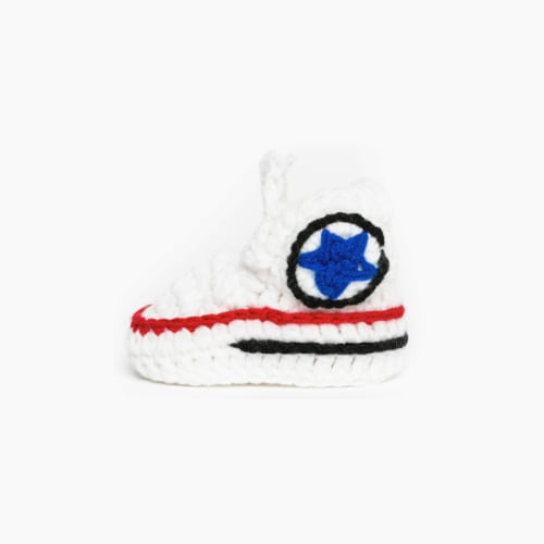 (1) Hand-Made Baby Star White | Our Little Kicks