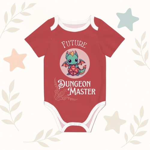 Future Dungeon Master DND Baby Bodysuit