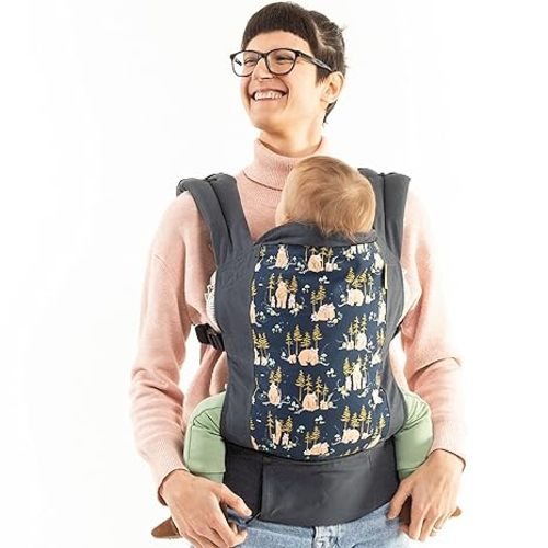 Boba Baby Carrier Classic - Backpack or Front Pack Baby Sling for 7 lb Infants and Toddlers up to 45 pounds (Bear Cub)