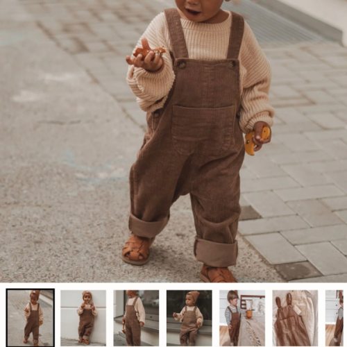 Cord Overalls