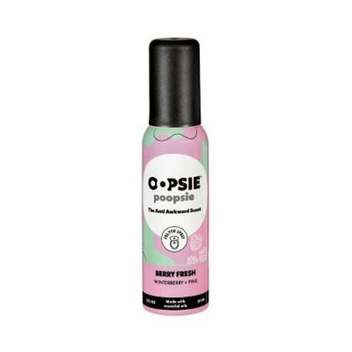Oopsie Poopsie Toilet Odor Eliminator Toilet Spray - Berry Fresh - 2 fl oz