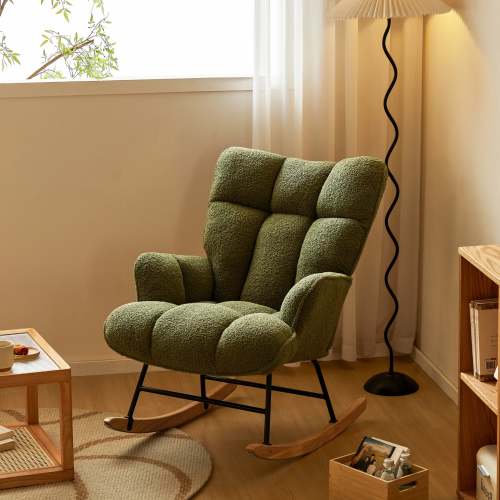 Linspire Evans Rocking Chair Green, Furniture | Urban Sales