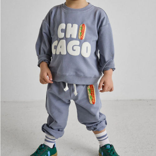 Chicago Hot Dog Terry Oversized Sweatsuit Set