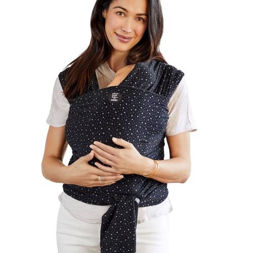 MOBY Petunia Pickle Bottom x Moby Wrap Classic Baby Wrap Carrier in Terrazzo Black