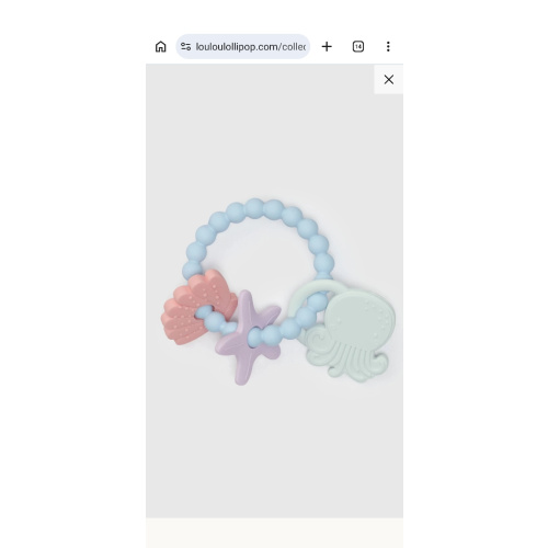 Teething Charms - Skylar Shell