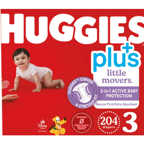 Huggies Plus Diapers Size 4