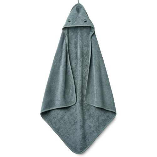 Baby Hooded Towel – Organic Cotton Baby Bath Towels – Baby Towels, Baby Bath Towels for Baby Boy, Baby Girl, Large 32" x 32" Super-Soft and Absorbent Baby Towels for Newborn (Dino - Tradewinds)