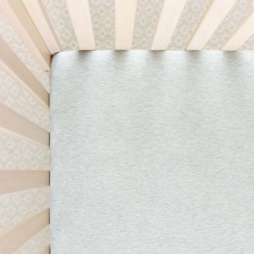 Stevie Ribbed Crib Sheet