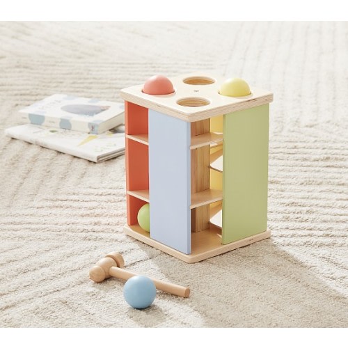 Wooden Pounder Tower | Pottery Barn Kids