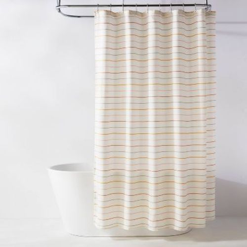 Fabric Thin Striped Shower Curtain - Room Essentials™