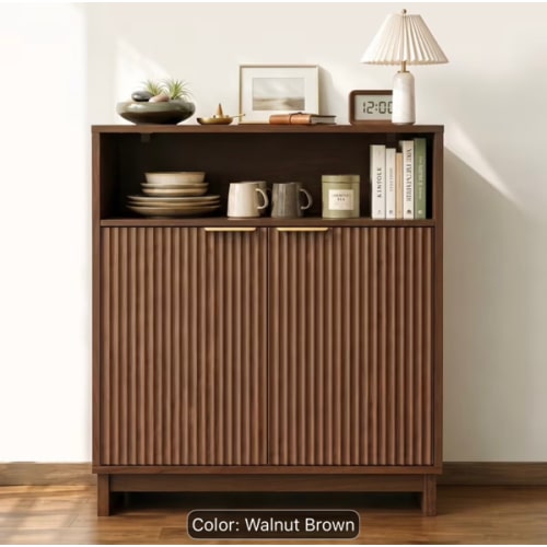 Brown Cabinet Storage
