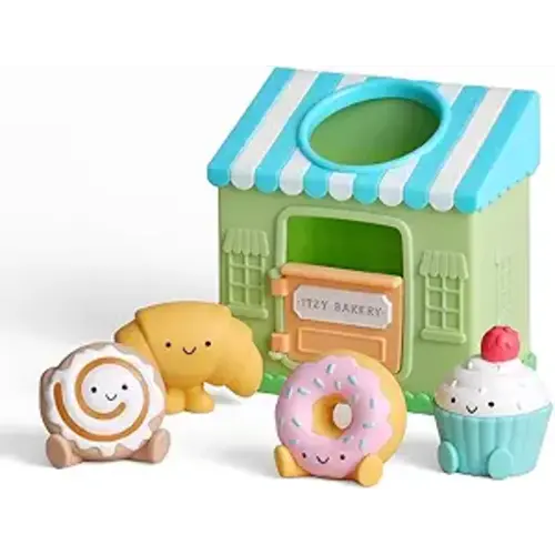 Itzy Ritzy Put & Take Learning Toy, Sensory Activity Toy for Babies, Bakery