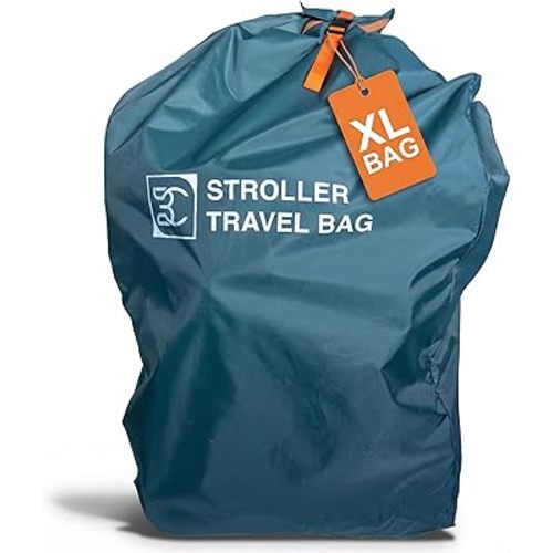 Extra Large,Heavy Duty Stroller and Car Seat Gate Check Bag,Compatible with: WONDERFOLD, BOB, DOONA, RADIO FLYER, VEER, JEEP WAGON, ETC., double and Jogging Strollers,Stroller Bag for Airplane