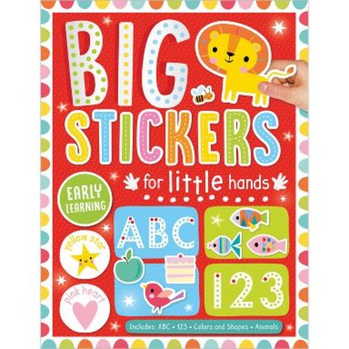 Big Stickers For Little Hands Early Learning - by Amy Boxshall