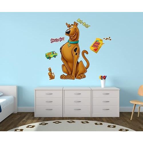 Scooby-Doo Movable Vinyl DIY Wall Art Stickers Set - Walls, Windows, Doors